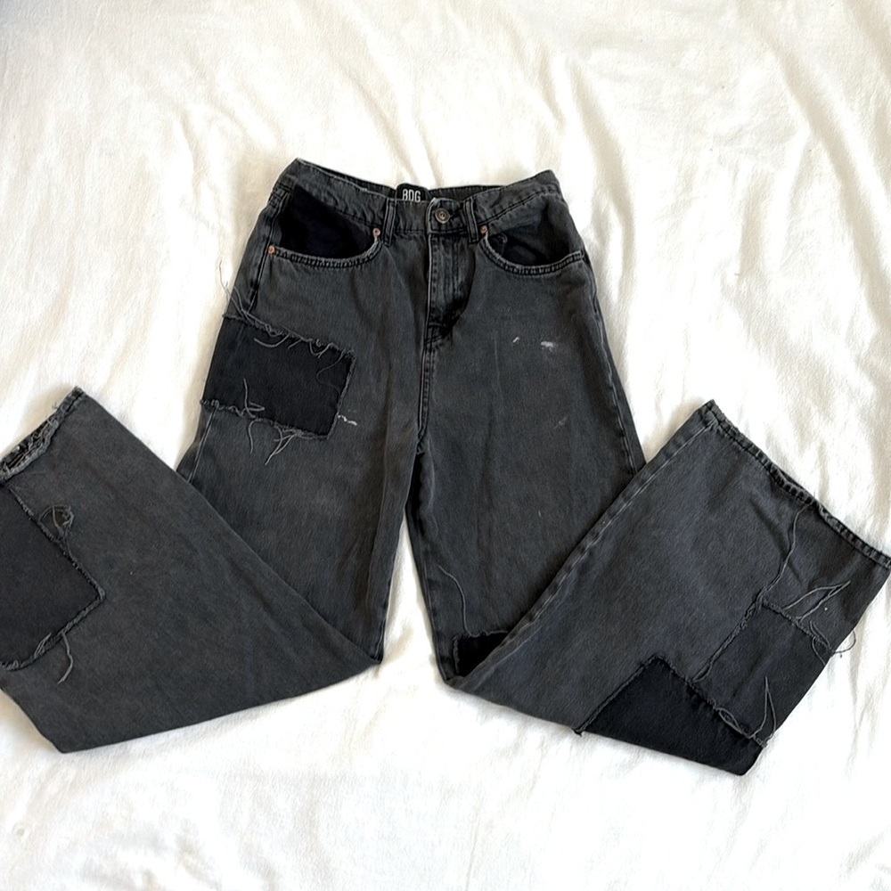 BDG Puddle Jeans Black